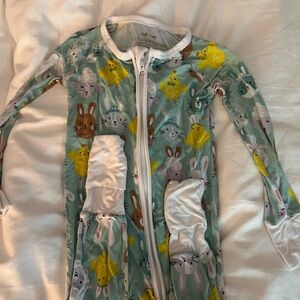 Little Sleepies zippy Pastel Parade pajamas